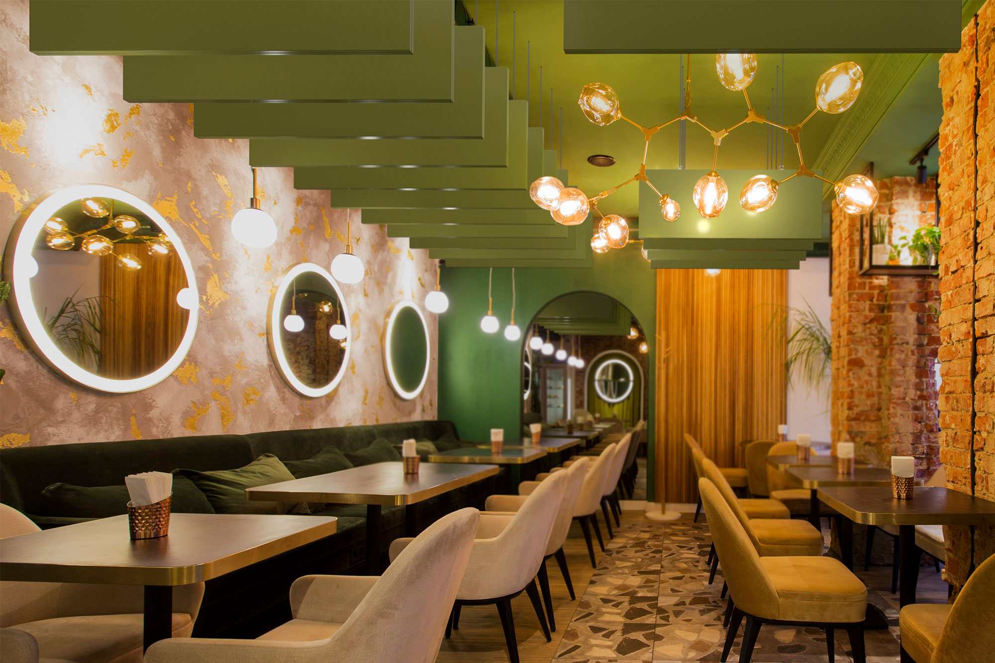 acoustical ceiling baffle